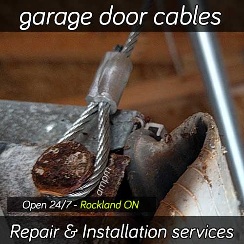 Garage door cables repair services